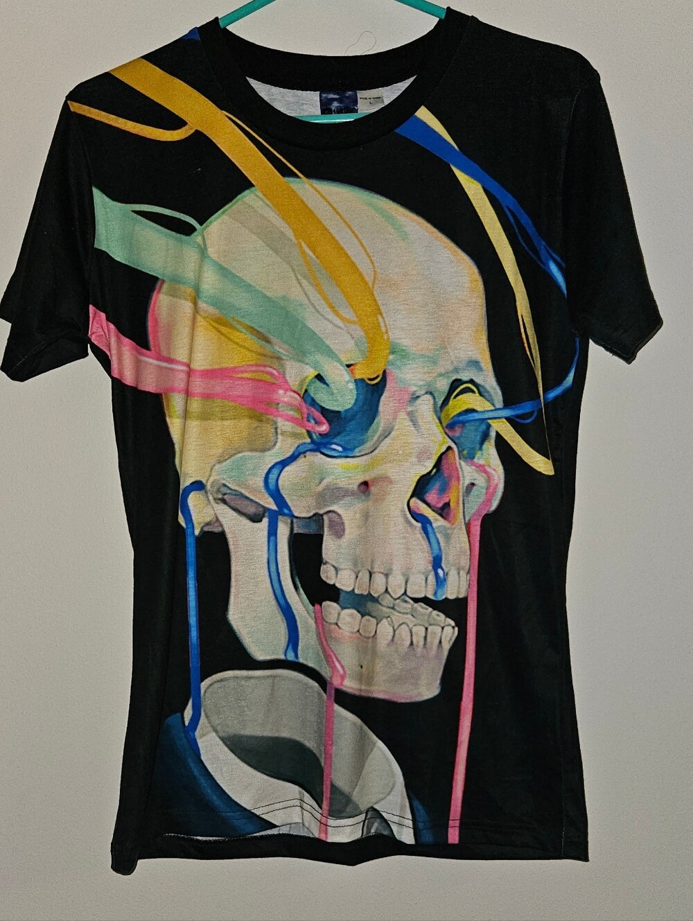 Mr. 1991INC & MISS GO SHIRT BRAND NEW WITH TAGS Skeleton Top Size L